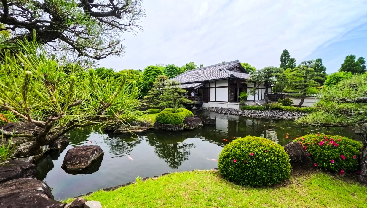 好古園の潮音斎(ちょうおんさい)