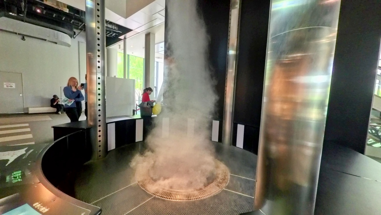 竜巻デモ機