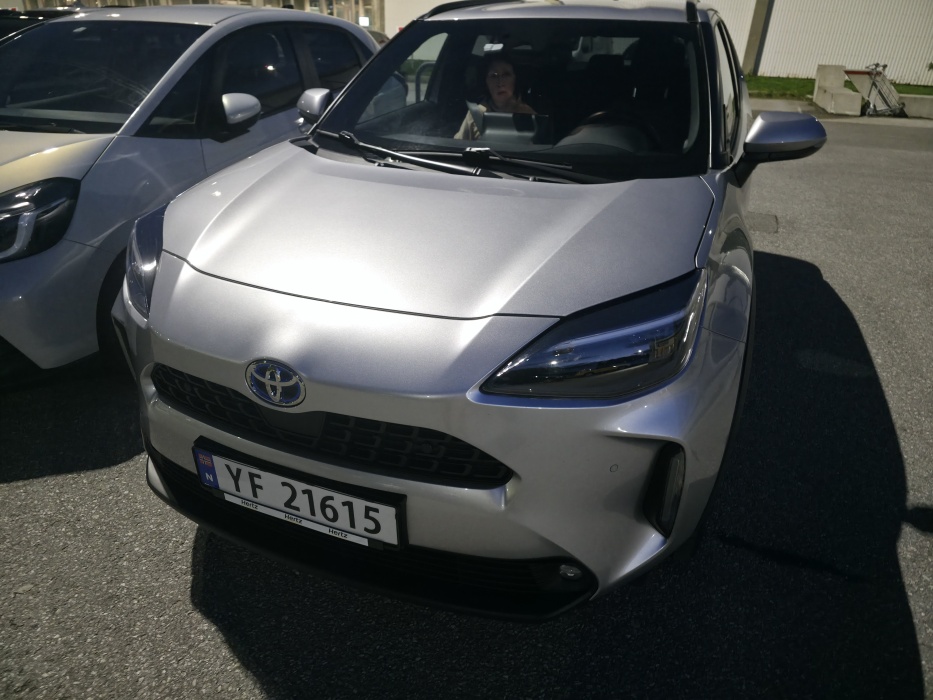 レンタカー トヨタのハイブリット車