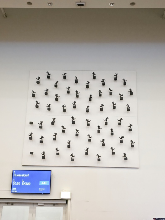 帰りはデンマーク・コペンハーゲンのガーデモール空港